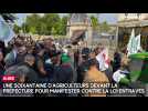Retour en images sur la manifestation des agriculteurs devant la préfecture de l'Aube ce mercredi 21 mai 2025