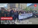 Marche blanche à Nogen-sur-Oise en hommage à Hasan, 17 ans, tué en pleine rue