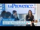 Aurore Bergé répond aux questions sur le dernier rapport des Frères musulmans