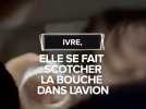Ivre, elle insulte les hôtesses de l'air en vol et se fait scotcher la bouche