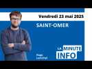 La Minute Info de l'Indépendant du 23 mai 2025