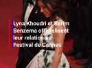 Lyna Khoudri et Karim Benzema officialisent leur relation au Festival de Cannes