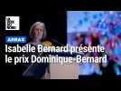 Isabelle Bernard présente le premier Prix littéraire en hommage à son mari assassiné à Arras