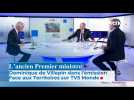 L'ancien Premier ministre Dominique de Villepin dans l'émission Face aux Territoires sur TV5 Monde