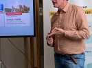 Franck Trupin, présente Dynabuy au carré d'affaires de Calais