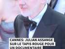 Assange au festival de Cannes pour promouvoir un documentaire à son sujet