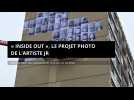 « Inside Out », le projet photo de l'artiste JR : des portraits des habitants du quartier UC de Bron