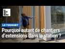 Pourquoi y a-t-il autant de chantiers d'extension d'habitations au Touquet ?