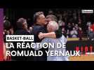 L'après-match de Flammes-Tarbes avec Romuald Yernaux