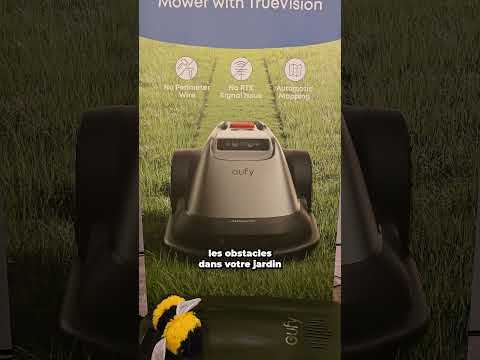Un robot qui tond votre pelouse tout seul ! 