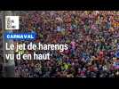 CARNAVAL DE DUNKERQUE 2025 : ça fait quoi de jeter les harengs ?