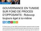 Procès d'opposants en Tunisie: 