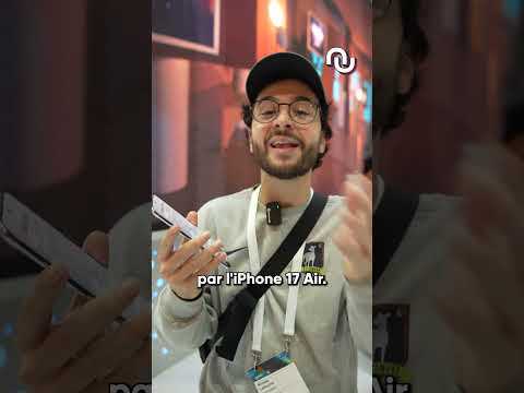 Un aperçu de l'iPhone 17 ultra fin ? #shorts
