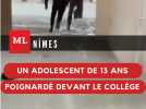 Un collégien de 13 ans victime de trois coups de couteau à Nîmes