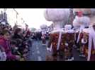 Un Mardi Gras à Binche sous 16 degrés et un beau soleil, un plaisir pour les visiteurs venus nombreux