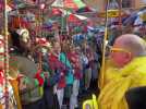 Carnaval de Dunkerque : à Rosendaël, les masquelours chantent 