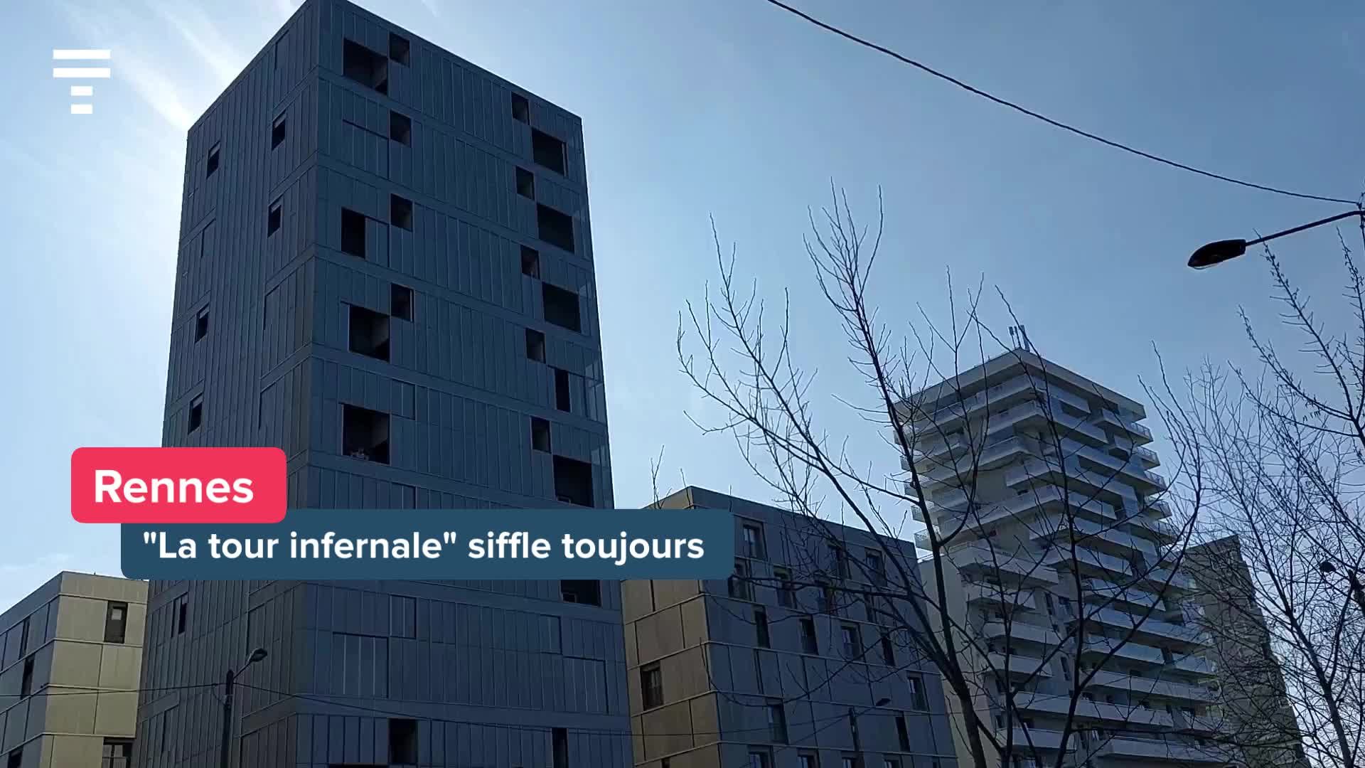 « Ça nous empêche de dormir » : à Rennes, la « tour infernale » siffle toujours cinq ans après [Vidéo]