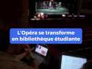 L'opéra transformé en bibliothèque universitaire