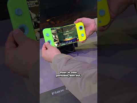 Samsung présente sa version de la Nintendo Switch : une console pliable en 2 !