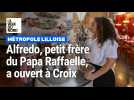 Alfredo, petit frère du Papa Raffaelle, a ouvert à Croix