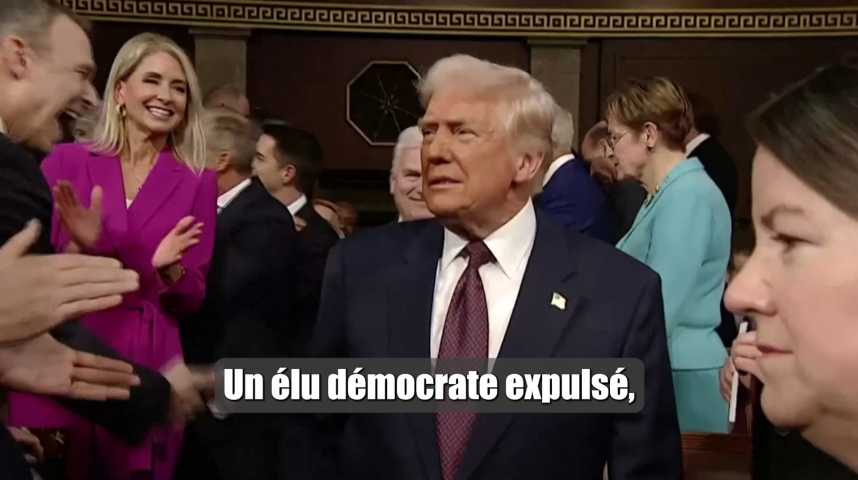 Ce qu'il faut retenir du discours de Donad Trump au Congrès