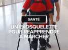 Un exosquelette pour réapprendre à marcher