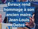 Mort de Jean-Louis Debré : une minute de silence observée à Évreux