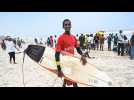 VIDÉO. Vagues puissantes, grande visibilité ... En Côte d'Ivoire, le surf connaît un incroyable essor