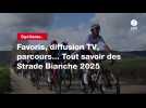 VIDÉO. Cyclisme. Favoris, diffusion TV, parcours... Tout savoir des Strade Bianche 2025