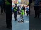 La Thaïlande dévoile son premier policier robot...et ça fait flipper  #robot  #police  #shorts