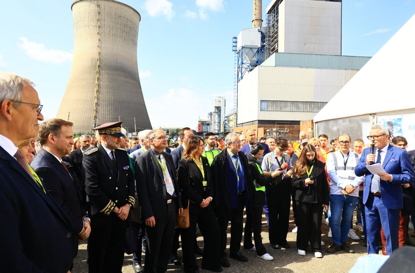Conversion de la centrale à charbon : le ministre Marc Ferracci en visite à Saint-Avold