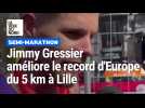 « Je l'avais annoncé ! » : Jimmy Gressier améliore le record d'Europe du 5 km à Lille