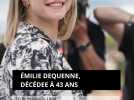 Émilie Dequenne est décédée le 16 mars 2025 à 43 ans, des suites d'un cancer rare