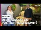 Un salon pour tester les massages zéro gravité à Epernay