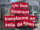 Un bus aménagé en salle de sport sillonne les communes rurales de la Somme