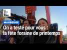 On a testé la fête foraine de printemps à Maubeuge