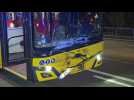 Accident entre un bus et une voiture à Lodelinsart