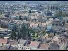 Lunéville vue depuis les tours de Saint-Jacques