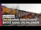 Ballay : un incendie fait un blessé grave