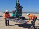 La plage du Touquet se met peu à peu en mode printemps-été