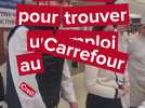 Au Carrefour de Saint-Maximin, les candidats et recruteurs se trouvent dans la galerie marchande