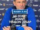 La conf' avant Toulon - USAP