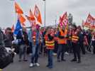 Près de 150 salariés de Safran manifestent contre la direction de Commercy