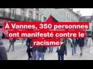 VIDÉO. À Vannes, la manifestation contre le rascisme a rassemblé 350 personnes