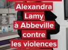 La comédienne Alexandra Lamy est venue à Abbeville avec son film 