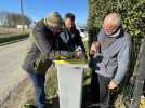 Auchy-au-Bois : un dispositif pour que les déchets ne se dispersent pas quand il vente