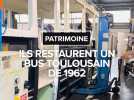 Ils restaurent un bus toulousain de 1962