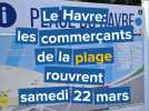 Le Havre: les commerçants de plage s'apprêtent à rouvrir