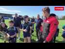 VIDÉO. La star du rugby Jonny Wilkinson à Angers pour 