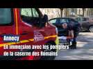 Annecy : en immersion avec les pompiers de la caserne des Romains